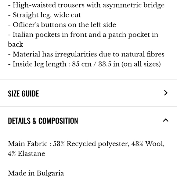 Sezane x JCC Le Poete Trousers - Picture 4 of 11